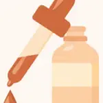 Dropper bottle illustration representing proven hair growth treatments