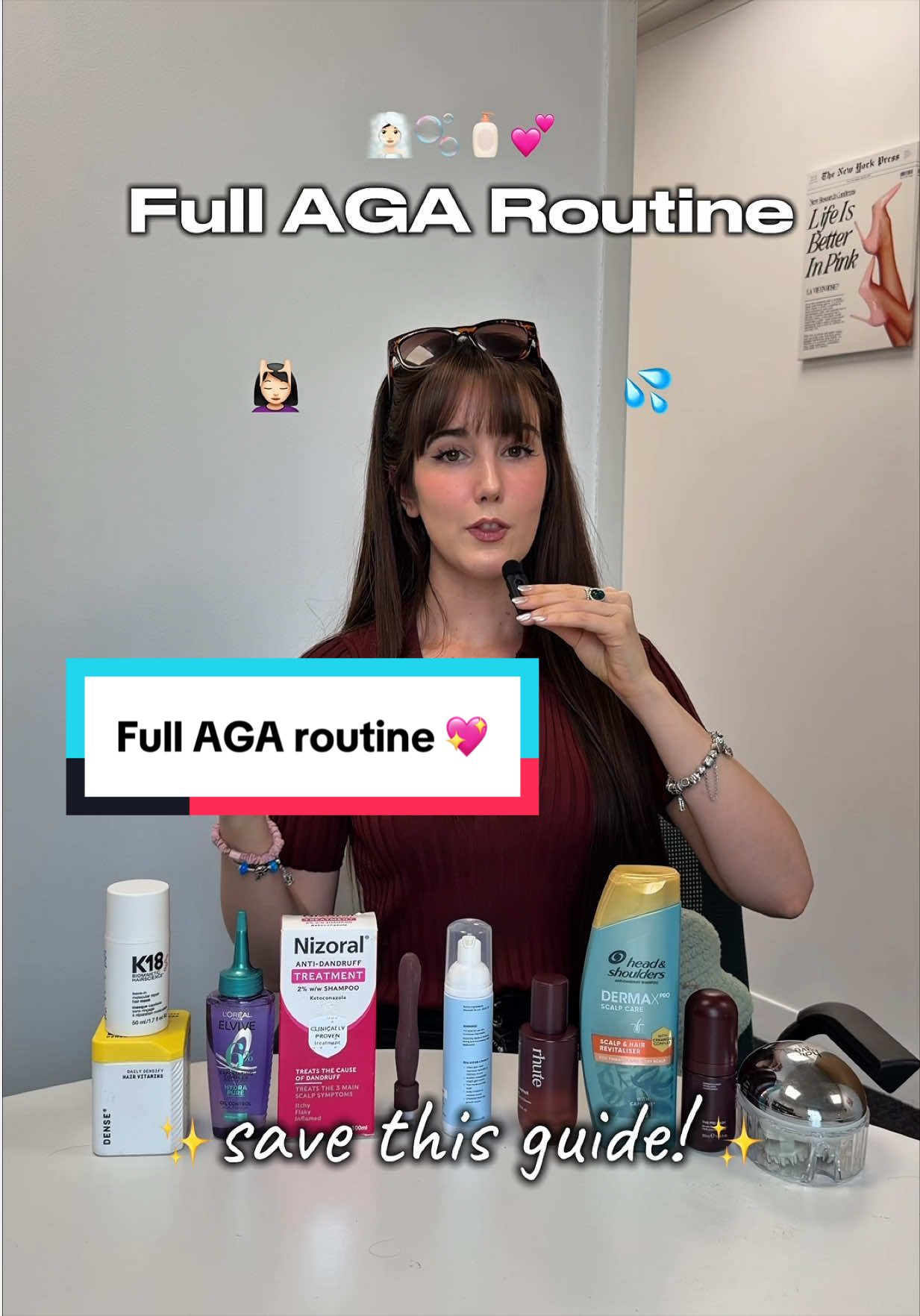 Sofia Hair Health – AGA-tuoterutiini ja oma kokemus TikTok-video