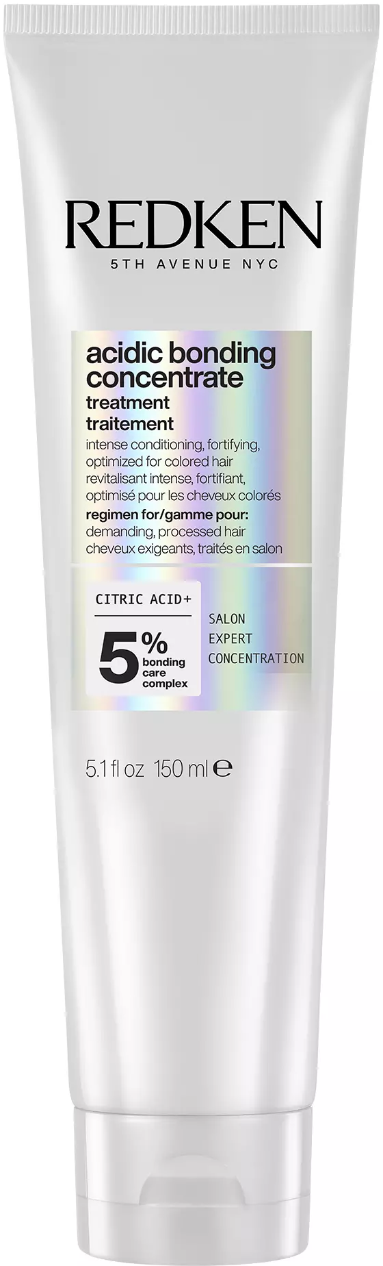 Redken Acidic Bonding Concentrate Jätettävä hoito recommended by Abbey Yung as an optional Step 10 style-sealing cream.
